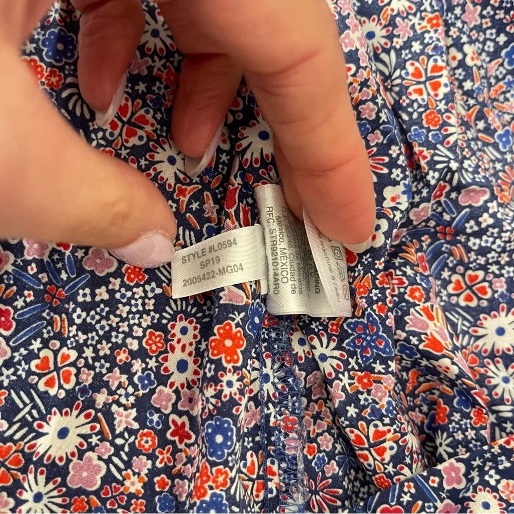 J. Crew Floral Button Up Shirt
